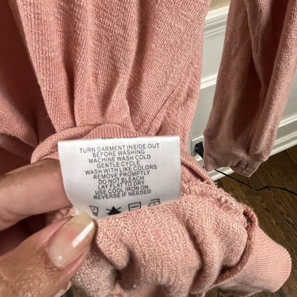 Stitch Fix Threads 4 Thought Cannon Tunic Knit Top - Pink - XL - Picture 7 of 8